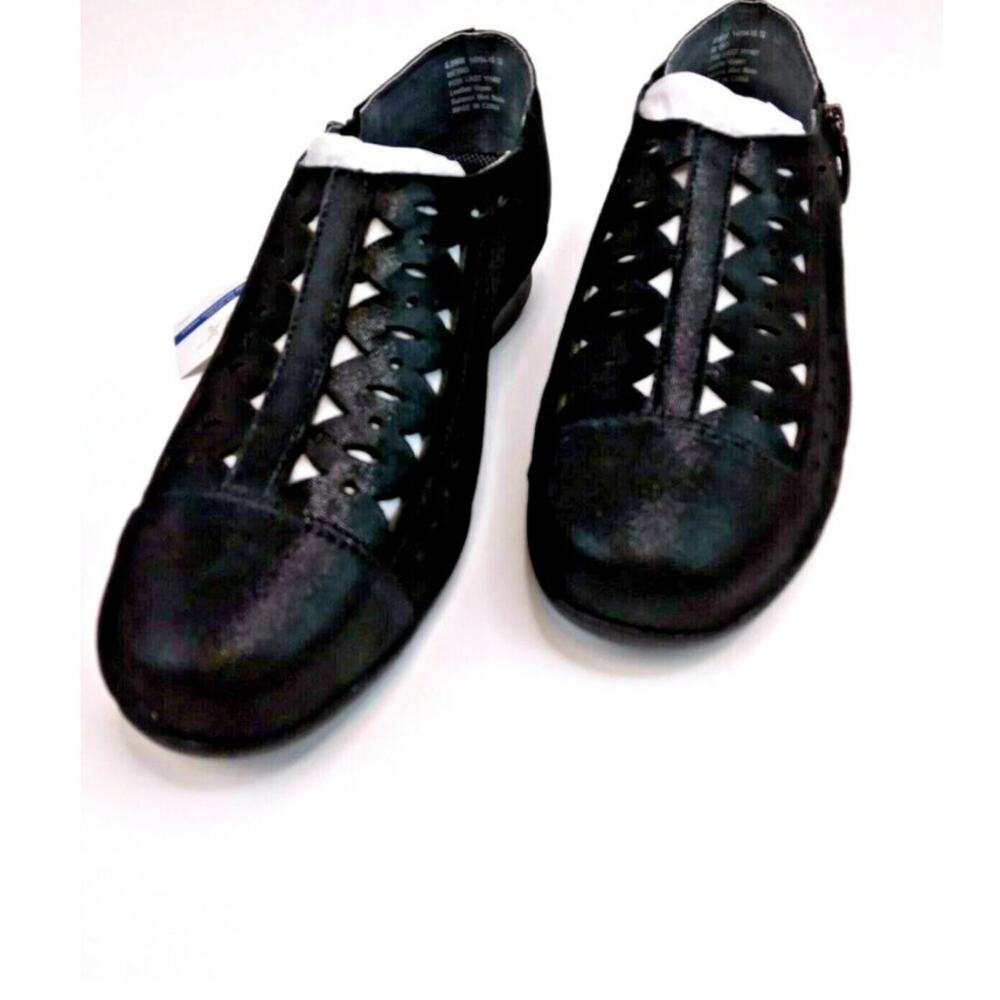 Drew Metro Black Merlin Women's Therapeutic Diabetic Comfort 9WW loafers